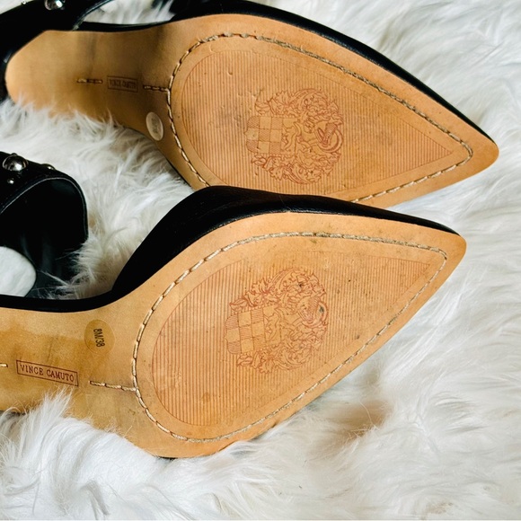 Vince Camuto ledena studded ankle strap heels Sz 8 - Picture 8 of 10